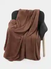 Песочный хаки плед "Ананас", 200 х 230 см