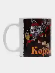 Кружка с принтом, рисунком "КиШ, Король и Шут"
