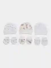 Комплект шапочки и антицарапки 3шт