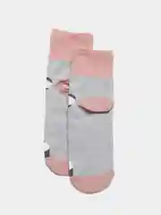 Серый женские короткие носки
