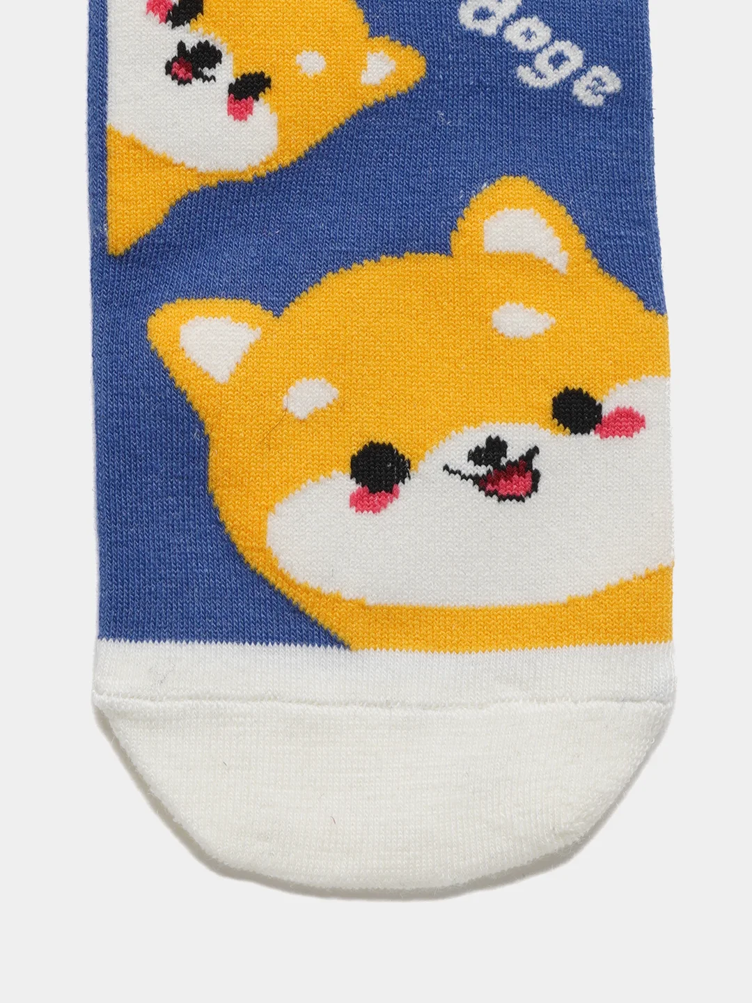 Синий женские короткие носки