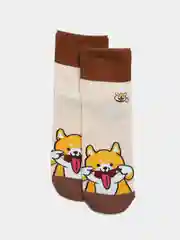 Бежевый женские короткие носки