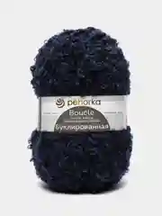 Зеленый пряжа Пехорка Буклированная 30% мохер, 20% шерсть, 50% акрил, 200г 220м