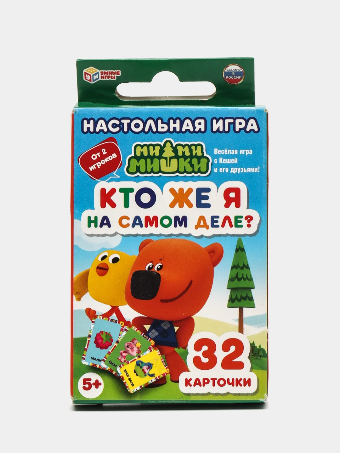 Зеленый настольная игра для детей мемо Кто же я на самом деле? Ми-ми-мишки Умные игры