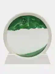 Бирюзовый песочные часы 3D "Песочная картина"