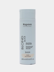 Kapous Professional питательный оттеночный бальзам для оттенков блонд Blond Bar, 200 мл