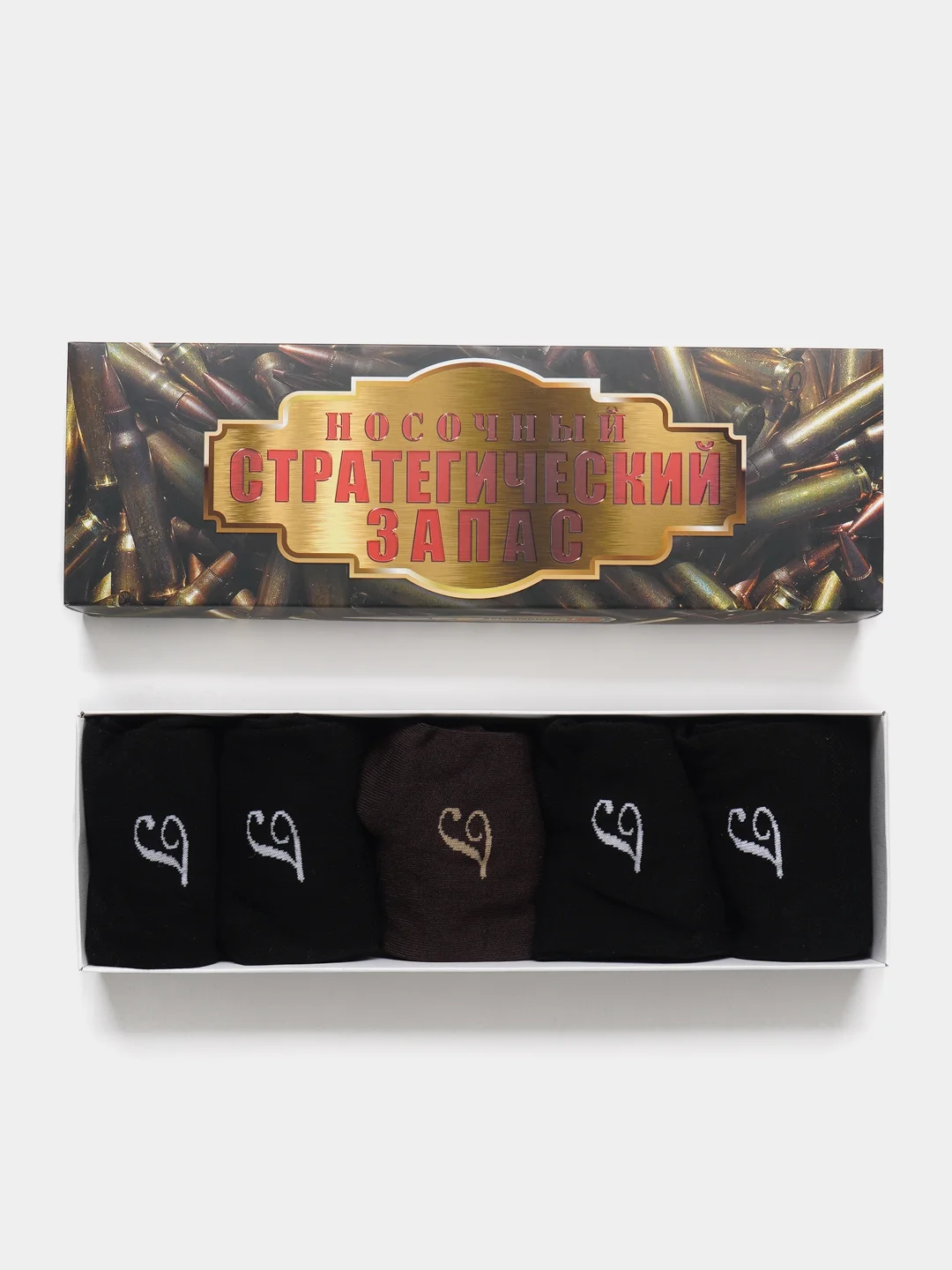 Оливковый носки мужские ароматизированные в подарочной упаковке, 5 пар