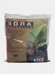 Удобрение Зола древесная "PLANT!T", почвоулучшитель, минеральное, 1 кг., 1 шт