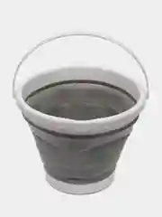 Складное силиконовое универсальное ведро 5л