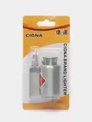 Серебряный брелок-зажигалка "Вечная спичка - огниво"
