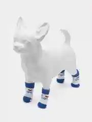 Белый носки для собак и кошек, антискользящие