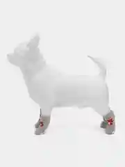 Красный носки для собак и кошек, антискользящие
