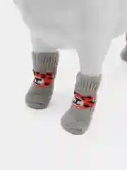 Красный носки для собак и кошек, антискользящие