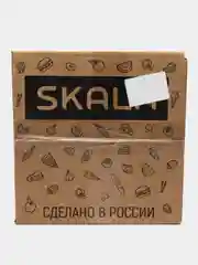 Сковорода со стеклянной крышкой "Гранит" ТМ SKALA серии Гурман диаметр 22 см