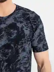 Угольный футболка мужская хлопковая