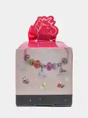 Коралловый набор для создания браслетов / Набор резинок и бусин для плетения