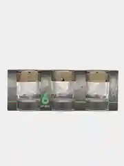 Бронзовый набор стопок, 6 штук