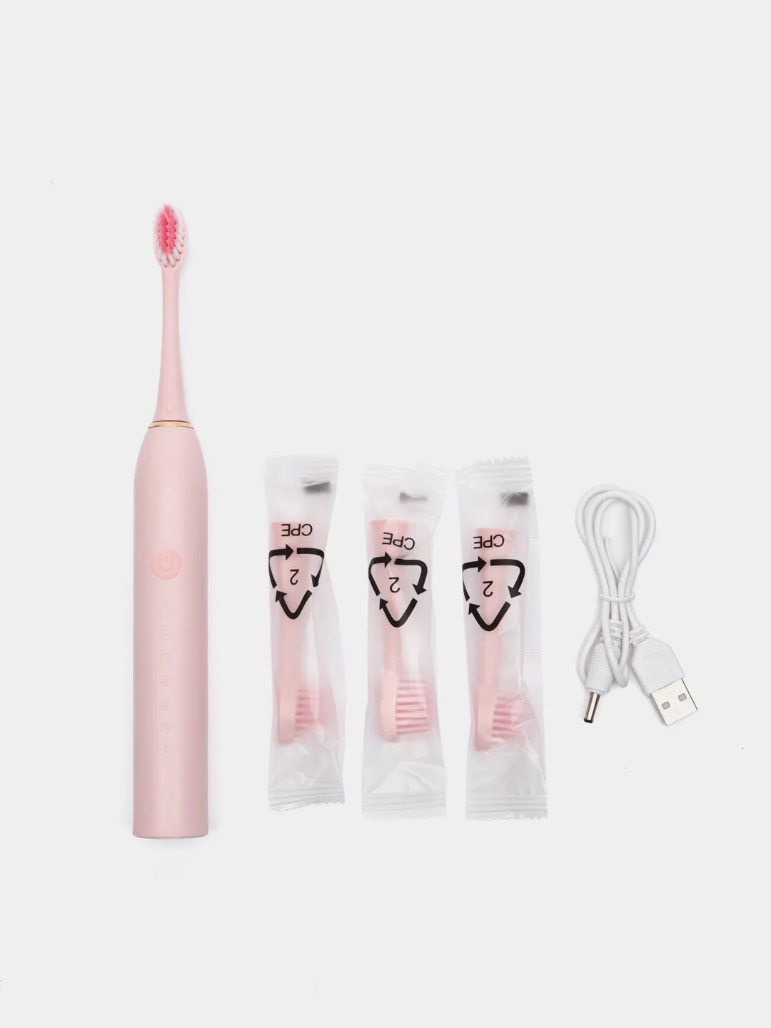 Розовый зубная Щетка Sonic Toothbrush Х-3