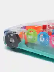 Гоночная машина с шестеренками Concept Racing, прозрачная, разноцветная