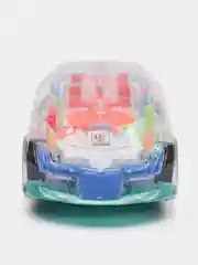 Гоночная машина с шестеренками Concept Racing, прозрачная, разноцветная