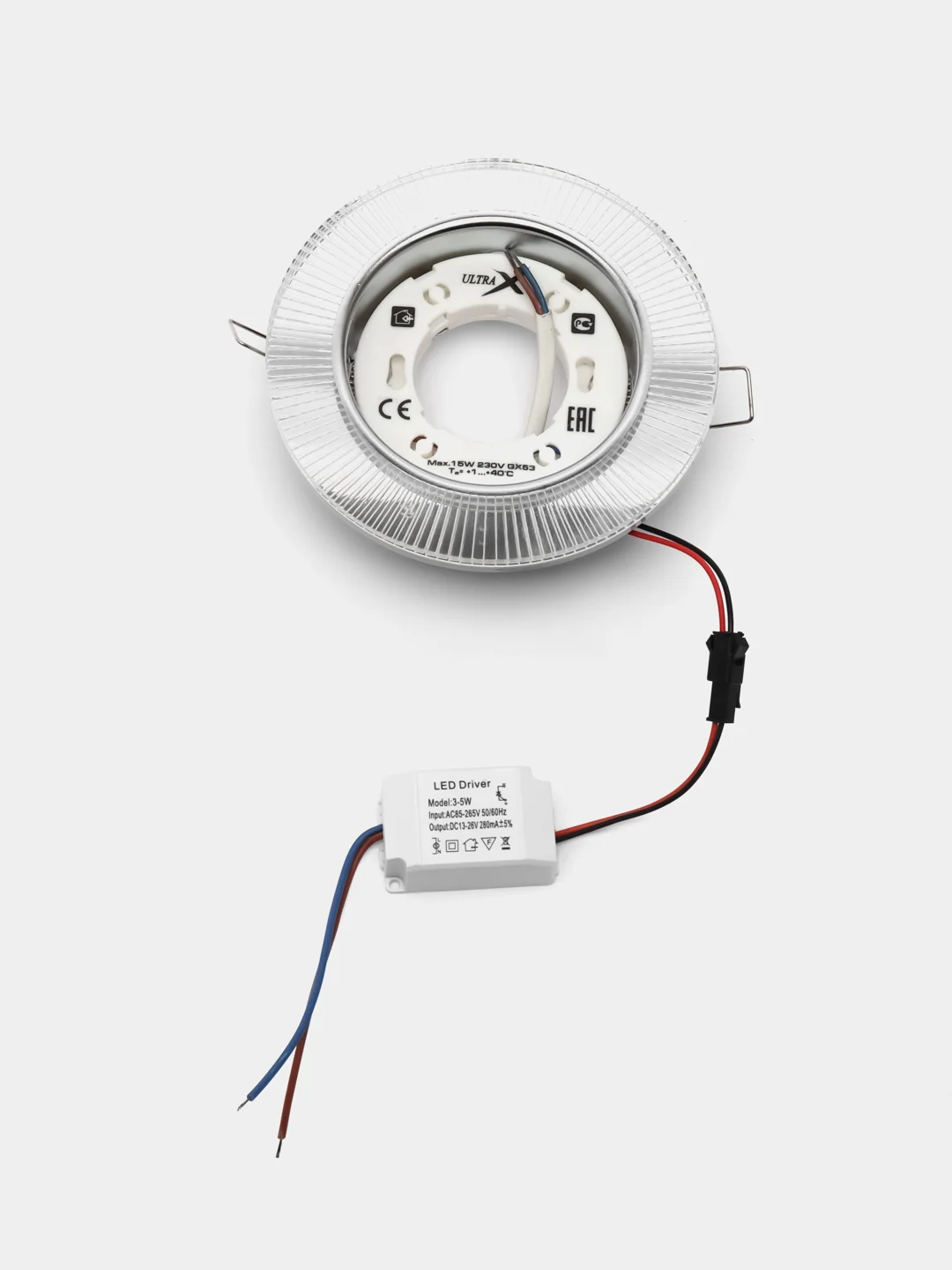 Встраиваемый точечный потолочный светильник с подсветкой GX2105 GX53 ULTRAX