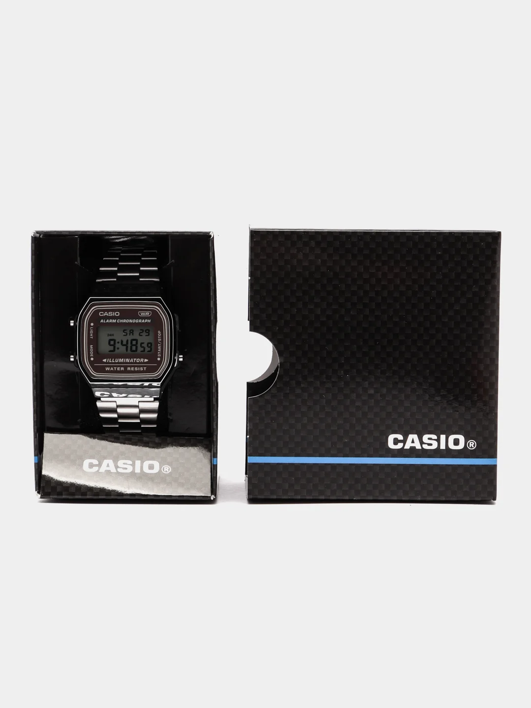 Бежевый часы наручные электронный Casio Vintage A-168