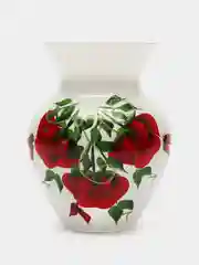 Белый ваза для небольших букетов, стекло