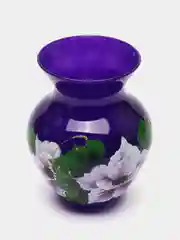 Фиолетовый ваза для небольших букетов, стекло