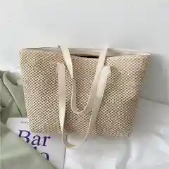Женская летняя пляжная сумка тоут