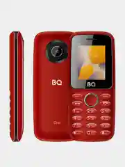 Красный кнопочный телефон BQ 1800L One, СТАНДАРТ СВЯЗИ 2G 3G 4G (LTE), АКБ 950мАч