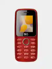 Красный кнопочный телефон BQ 1800L One, СТАНДАРТ СВЯЗИ 2G 3G 4G (LTE), АКБ 950мАч