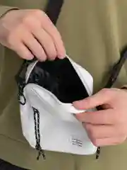 Белый сумка мужская через плечо, сумка унисекс