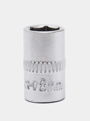 Головка торцевая AIRLINE 1/4" DR шестигранная 8мм