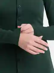 Голубой платье женское в рубчик