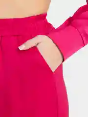 Фуксия костюм двойка шелковый