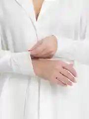 Белый костюм двойка шелковый