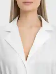 Белый костюм двойка шелковый