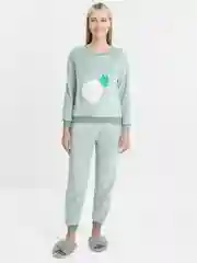 Бирюзовый пижама женская