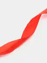 Алый лента атласная, ширина 25 мм
