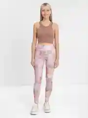 Кремовый лосины женские, спортивные, утягивающие, с высокой талией