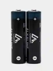 Черный батарейки  щелочные AAA LR03 мизинчиковые, АА LR6 пальчиковые 2 шт, 4 шт, блистер