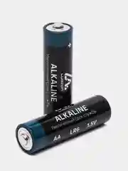Черный батарейки  щелочные AAA LR03 мизинчиковые, АА LR6 пальчиковые 2 шт, 4 шт, блистер