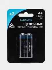 Черный батарейки  щелочные AAA LR03 мизинчиковые, АА LR6 пальчиковые 2 шт, 4 шт, блистер