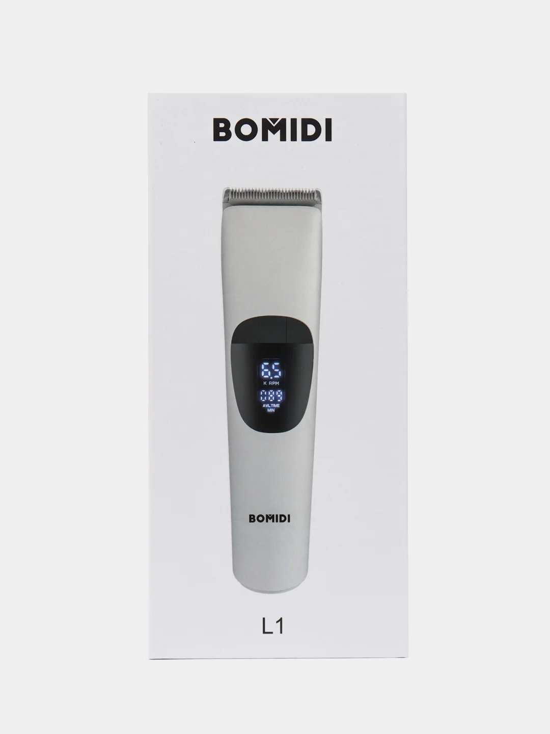 Белый машинка для стрижки волос Bomidi L1