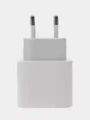 Комплект для iPhone, USB-C 20 W + кабель Type-C - Lightning, 20 Вт, белый