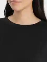 Белый лонгслив женский, с разрезом
