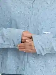 Голубой рубашка женская, вельвет