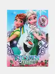 Синий блокноты детские с замком 12,5см/19см
