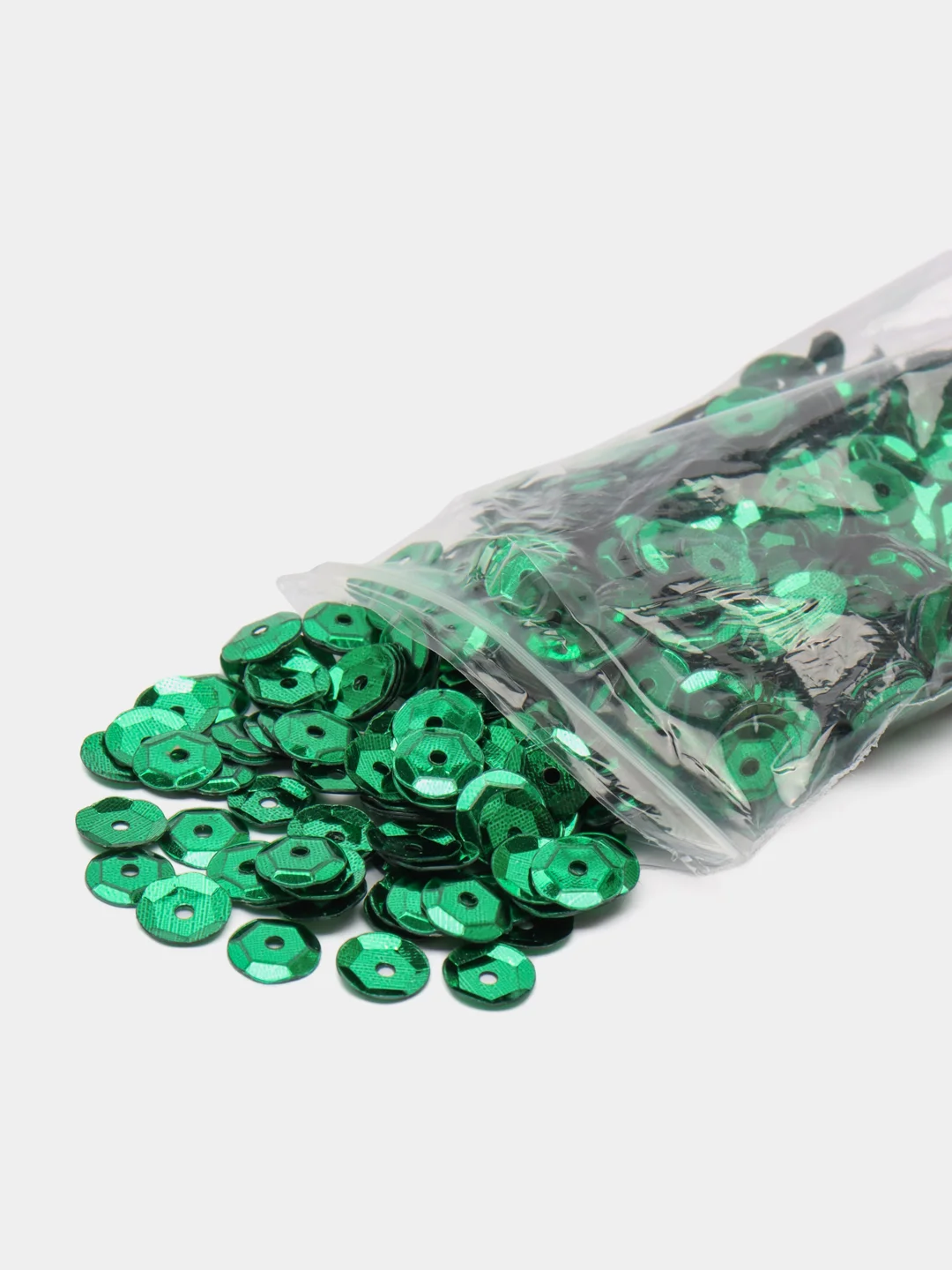 Серебряный пайетки 10 гр
