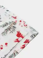 Вишнёвый полотенце кухонное, рогожка, 100 % хлопок, 35 х 60